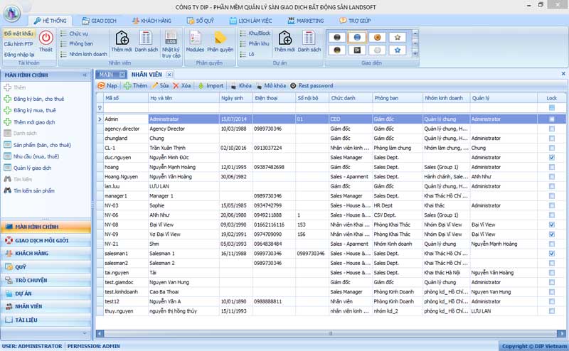 Phần mềm quản lý sàn giao dịch bất động sản Landsoft thắt chặt quản lý kinh doanh bất động sản ra sao?