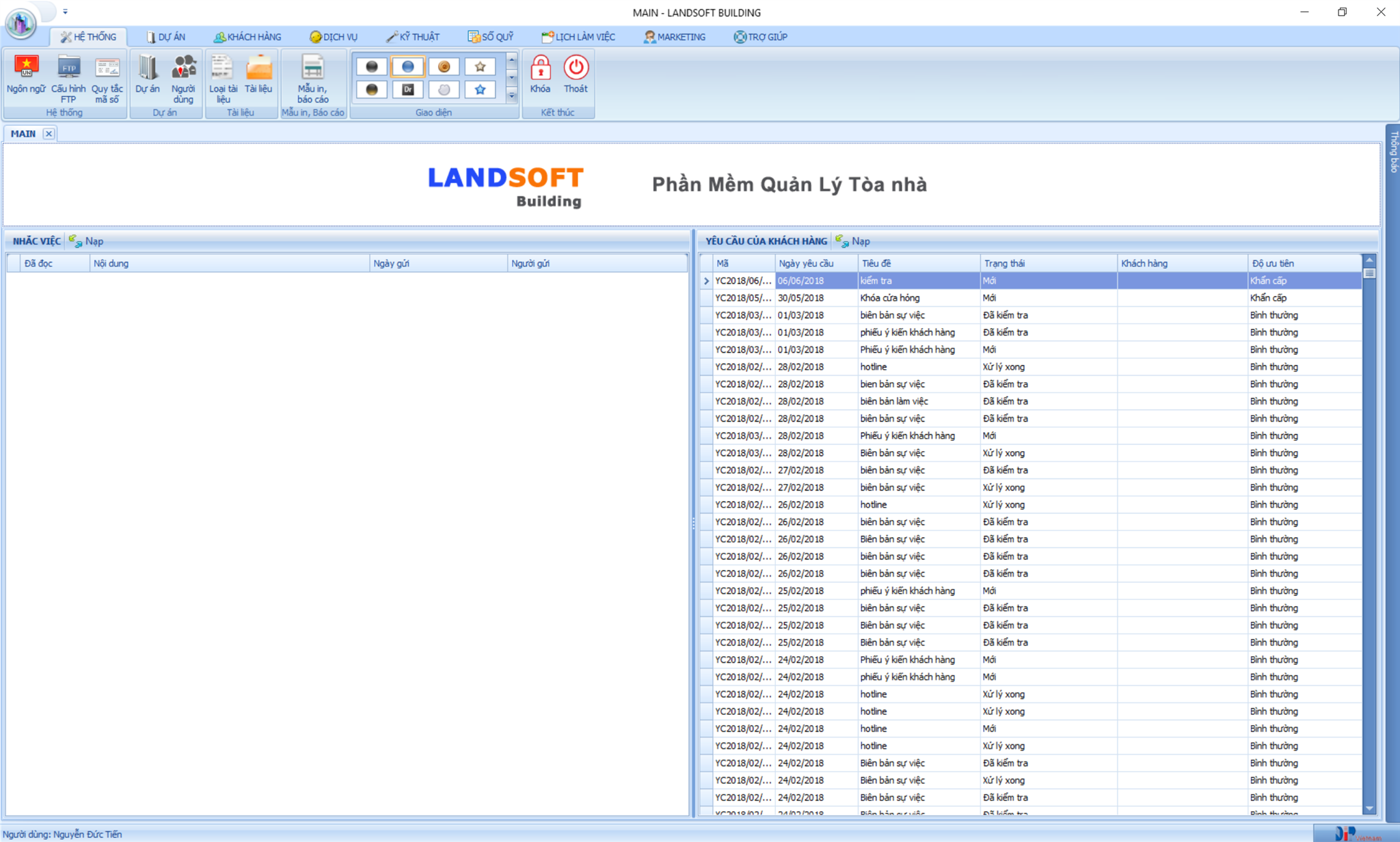TTC Land - M hoàn thiện quy trình quản lý vận hành tòa nhà với Landsoft Control 1 landsoft control