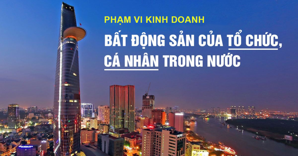 pham vi kinh doanh bds cua to chuc ca nhan trong nuoc