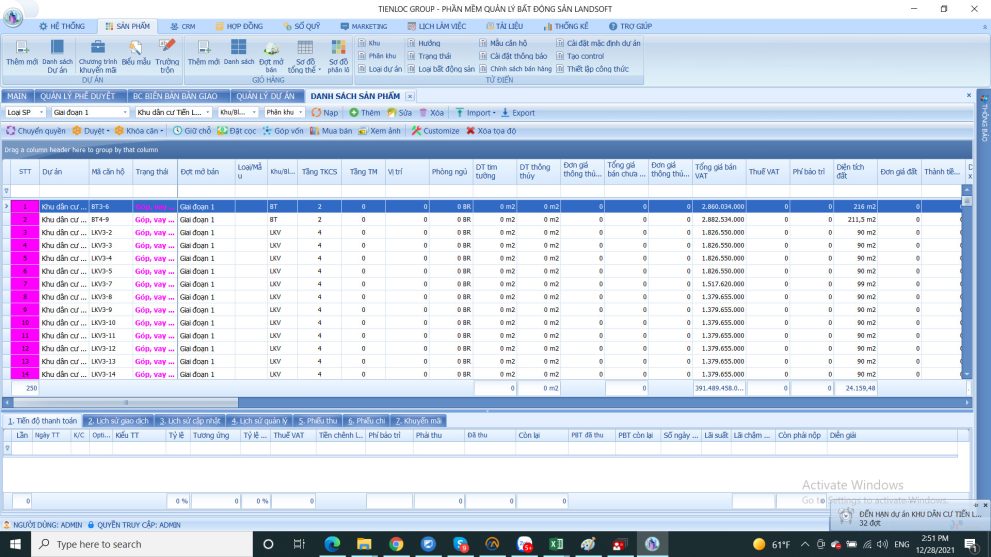 quan ly danh sach san pham 1