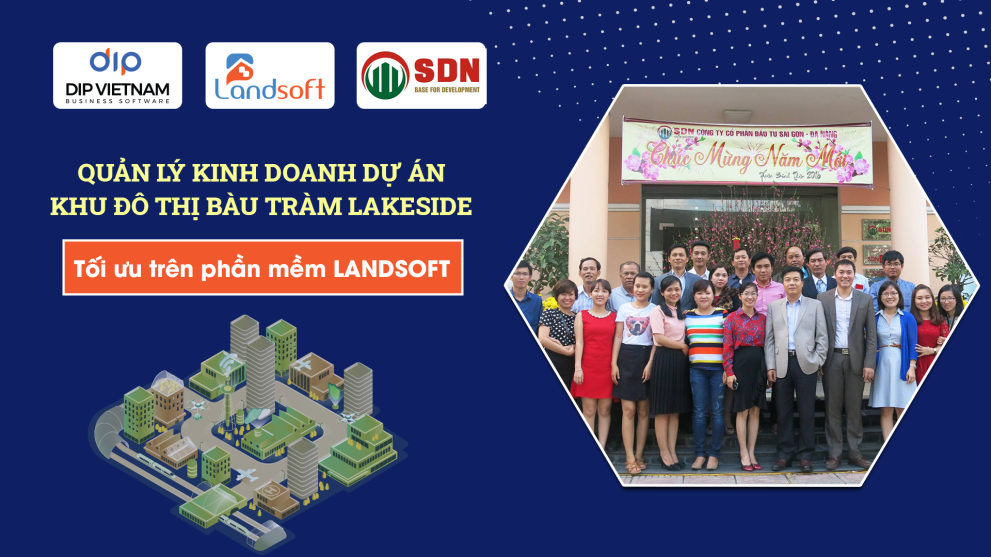quan ly du an cho dia oc sai gon da nang tren phan mem landsoft 2