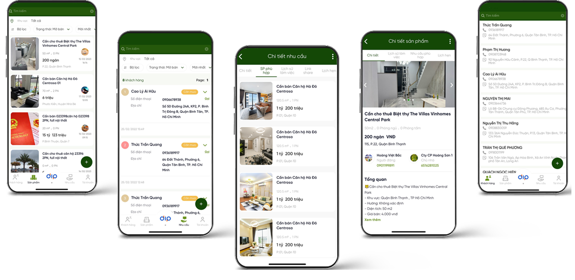 banner app quan ly san moi gioi le landsoft agency