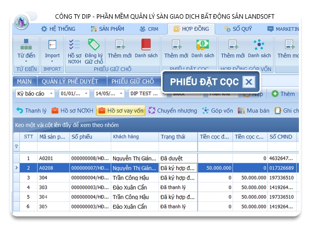 Chủ đầu tư 28 hop dong dat coc 12