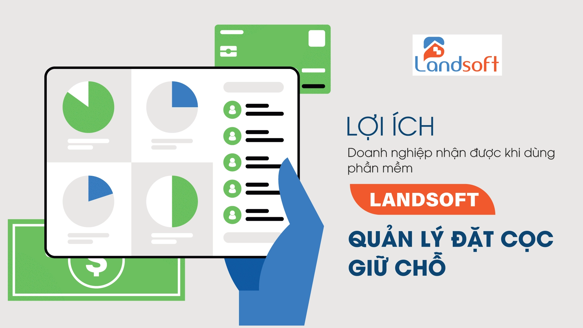 Bí quyết giúp sàn giao dịch BĐS tăng trưởng bền vững nhờ phần mềm nhà đất Landsoft