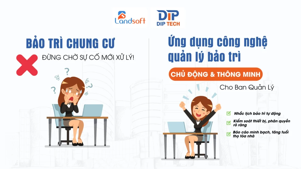 Quản lý lịch sử bảo trì tòa nhà và sự cố phát sinh: yếu tố quyết định chất lượng vận hành dài hạn
