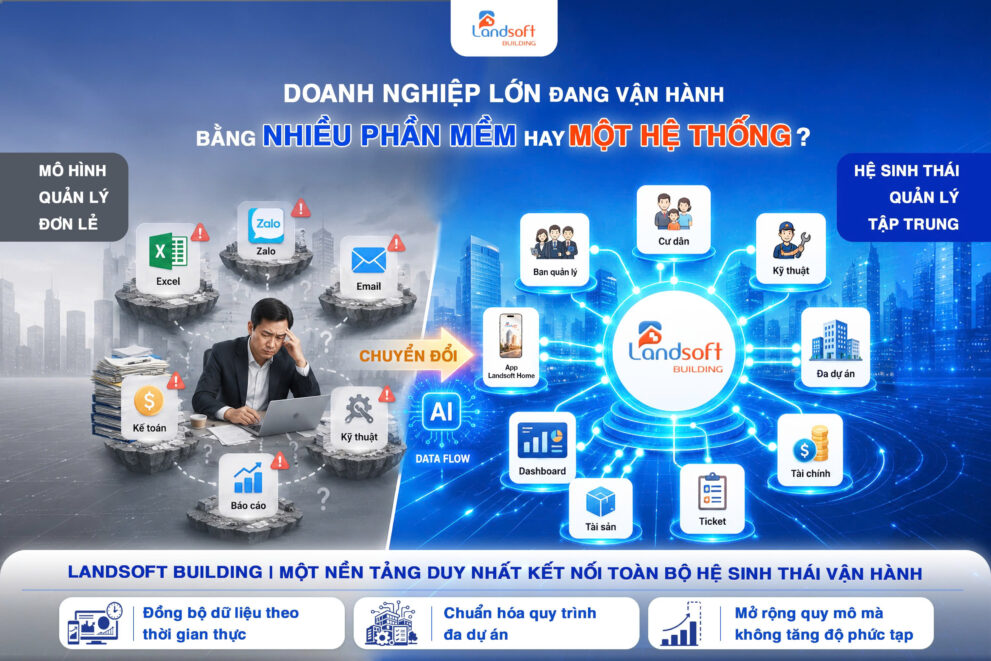 DIC Corp và Landsoft Building: Hơn 8 năm đồng hành kiến tạo mô hình quản lý vận hành bất động sản hiện đại