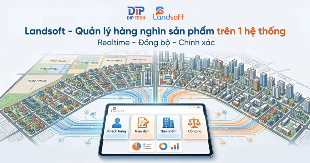 Làm sao để quản lý booking nhiều dự án theo thời gian thực trong các đợt mở bán lớn?  